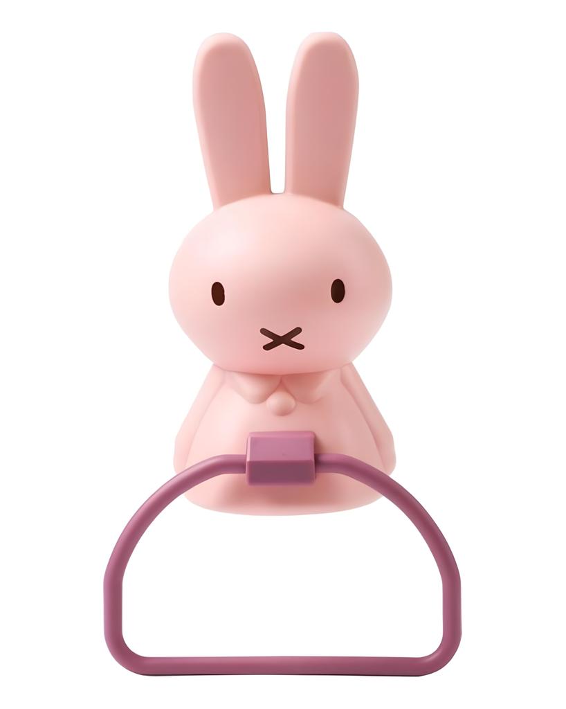 Kids Towel Rack Cartoon Rabbit Towel Bar Bathroom Wall Mounted Towel Holder Hanger Bathroom Shelf Gift for Children