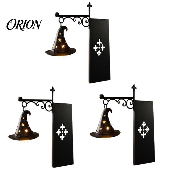 Creative Reading Corner Gift Halloween Library Lantern, Gothic Decorative Bookshelf Lamp, Vintage LED Style Accent Book Nook Light for Bookworms, Home