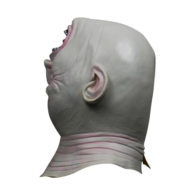 Halloween Horror Alien Headgear with Inverted Head Haunted House Zombie Demon Mask