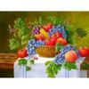 Pôster de Frutas e Vegetais Nórdicos Pintura em Tela Colorida Arte de Parede de Comida para Sala de Jantar Decoração de Cozinha Decoração de Casa Decoração de Parede