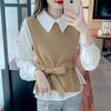 Classic Womens Blouse With Soft Satin Fabric And 3d Pattern For Spring Elegant Style