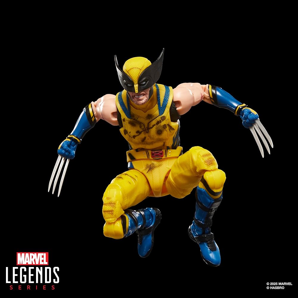 Hasbro Marvel Legends Wolverine Action Figure 15 cm Battle Damage Suit Collectible