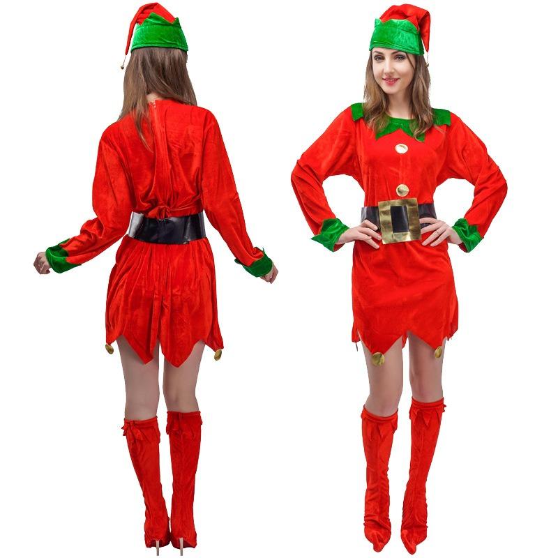 Men's Christmas suit Women's Christmas dress, couple's Christmas cosplay masquerade costume