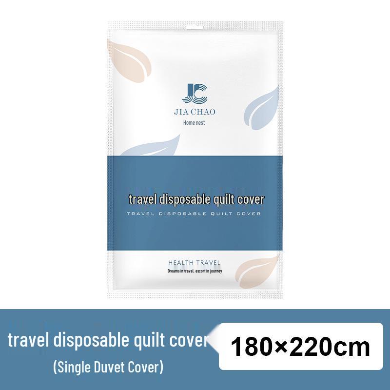 Disposable Non-Woven Four-Piece Bedding Set for Travel and Hotel Use