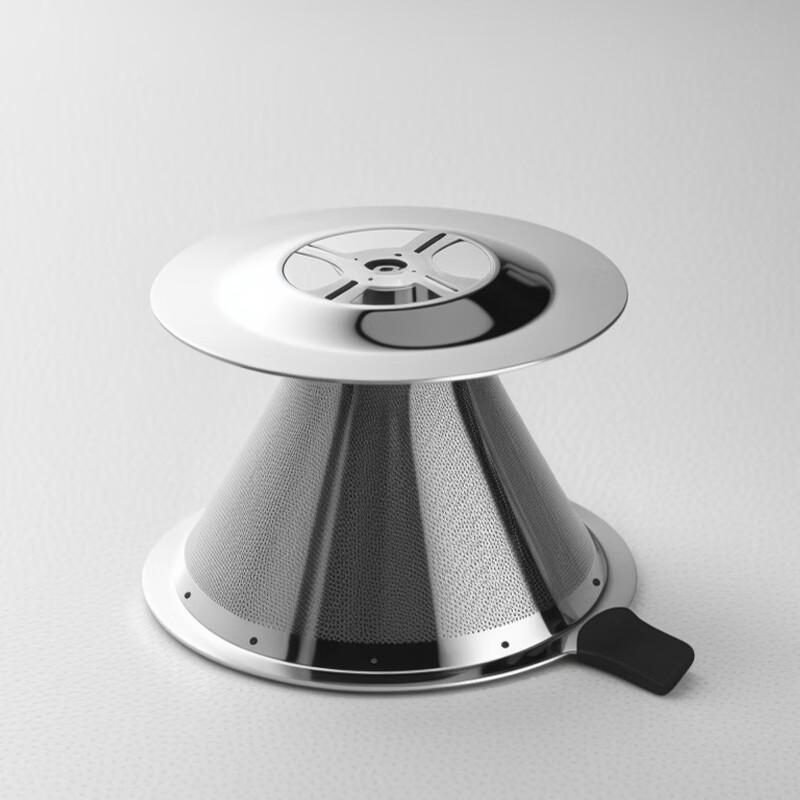 CLITON 304 Stainless Steel Pour Over Coffee Dripper & Filter