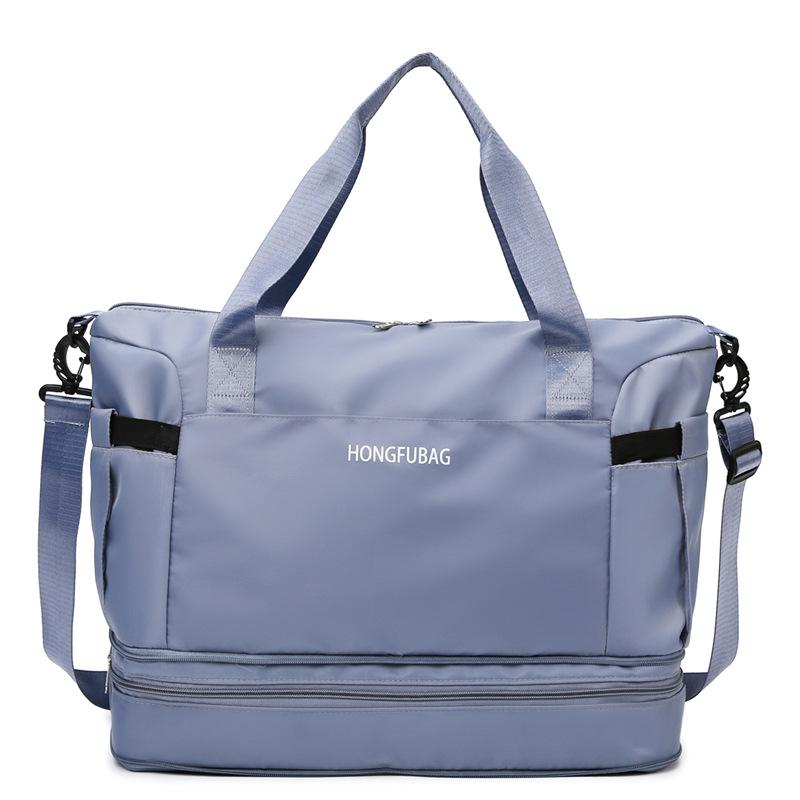 Travel bag Large capacity portable business trip portable delivery storage bag Sports fitness bag Luggage bag Short trip bag