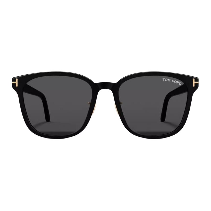 TF Mirror Leg Mark Alloy Plate Metal Square Sunglasses Unisex sunglasses Multicolor FT1130-K