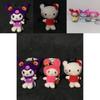Peluche Sanrio My Melody e Kuromi con Imbottitura in Cotone PP per Collezionisti e Bambini