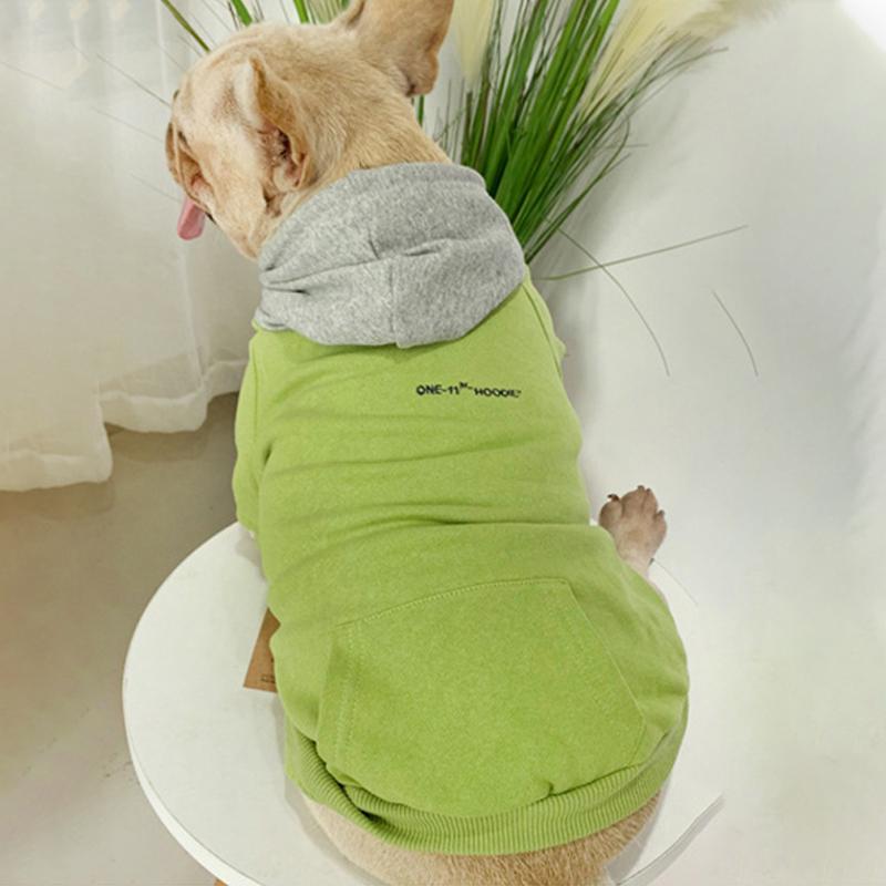 Herbst/Winter Haustier passende Kleidung für Hund Hoodie Kleidung warme Haustier Hund Kleidung Mops Französische Bulldogge Kleidung für Hunde Kostüm Ropa Perro