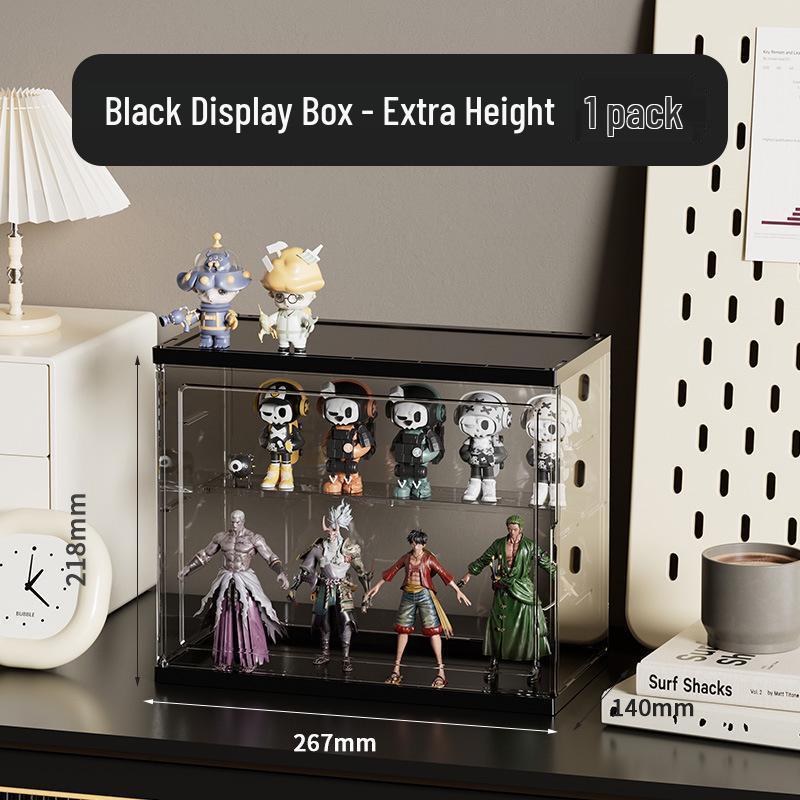 Pop Mart Acrylic Display Box for Toy Figurines and Action Figures