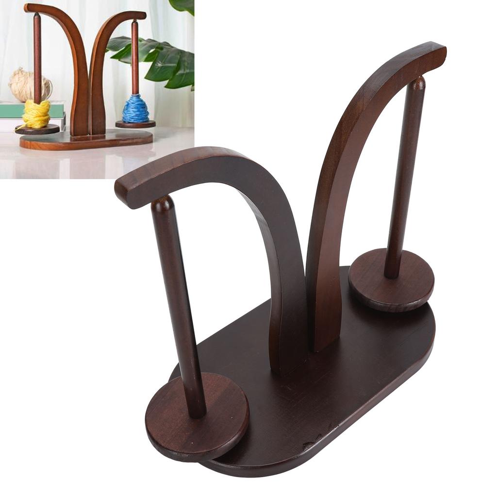 Yarn   Holder Log Dual Axes Rotatable High Performance Magnet Yarn Spindle Dispenser