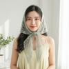 Sunscreen Lace Triangle Scarf Lightweight Ramie Head Scarf for Gift Triangle Waistband  Women