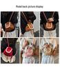 Cartoon Cat Lace Embroidered PU Backpack - Autumn/Winter Fashion Shoulder Bag for Girls