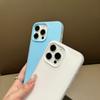 Lightweight Shockproof PP Phone Case for iPhone 15 14 13 Pro Max Solid Color Matte Cover