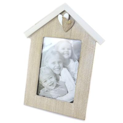 [P1082] - Smėlio spalvos nuotraukų rėmeliai 'Home' (15x10 cm)