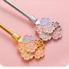 Sakura Cherry Blossom Spoon 304 Stainless Steel Long Handle Coffee Dessert Drink Stirring Spoon Cute Scoop for Milk Tea