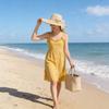 Large Edge Straw Hat With Sun Protection For Women Summer Beach Fashion