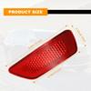 2Pcs Rear Bumper Reflector Light Lamp Compatible with Jeep Grand Cherokee 2011-, Dodge Journey 2011-, Compass 2011-2017 Replaces 57010720AC