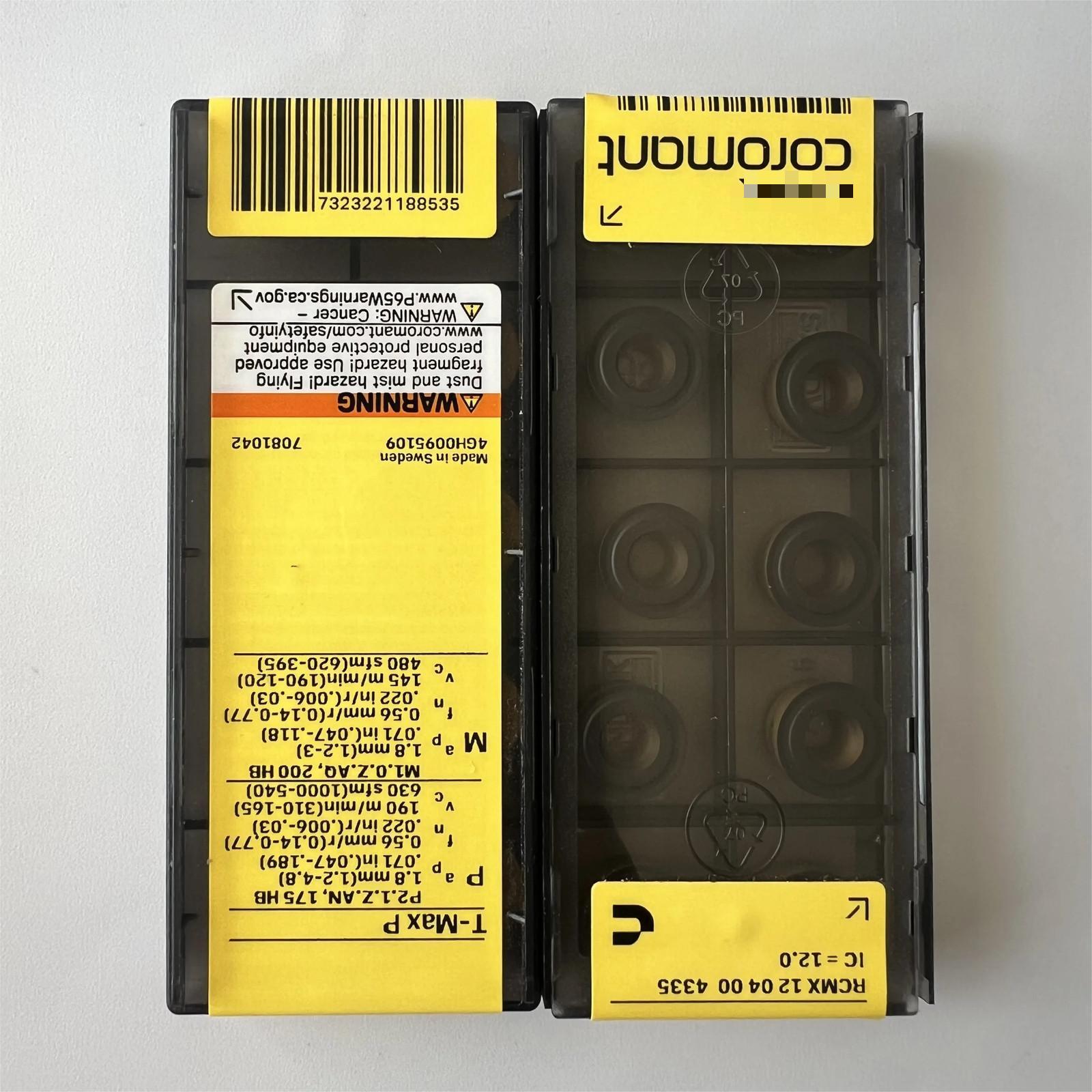 

RCMX120400 4335 / Industrial indexable Carbide Inserts 10 Pcs