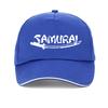 Samurai Warrior Baseball Cap Unisex Unisex Adjustable golf hats Outdoor sports Unisex snapback hats