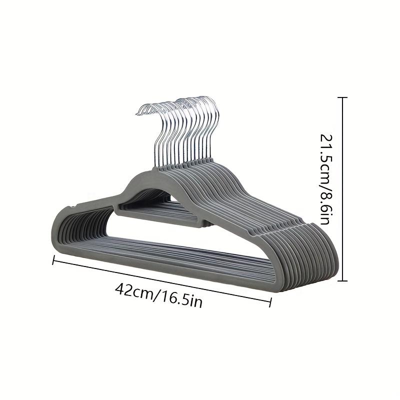 10 hochwertige, rutschfeste Kleiderbügel aus Samt zum Platzsparen. Kleiderschrank-Organizer zum Ordnen spezieller hängender Kleidung für den Hausgebrauch.