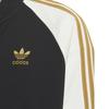 adidas Originals Patchwork Design Collared Long Sleeve Jacket Men Jacket Black IX4240