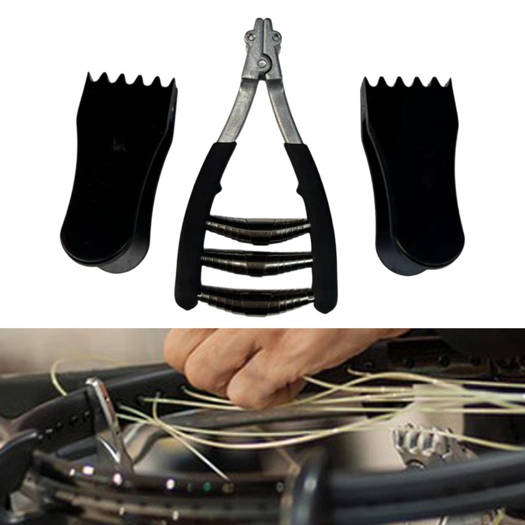 Starting Clamp with 2Pcs Stringing Clamps for Squash Sports Tennis Racquet