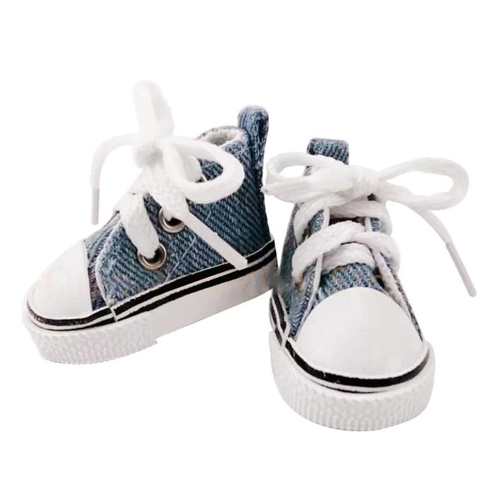 Mini Shoes Casual Shoes For Children 5cm Doll Canvas Shoes BJD Doll Shoes Doll Sneakers Doll Shoes