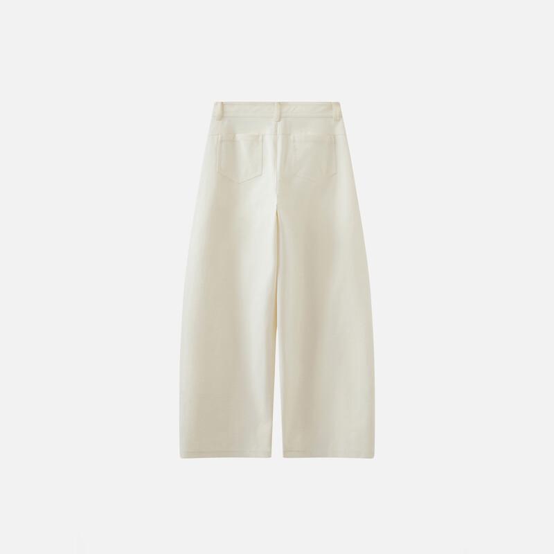 Broadcast Women's Morning Mist Loose Fit Curved Long Pants