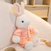 Cartoon Rabbit Doll Plush Toy Girls Bed Doll Sleeping Pillow Grab Machine Doll for Children’s Day Gift