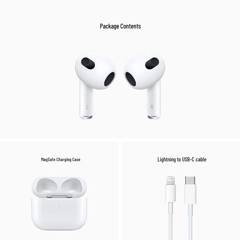Apple AirPods (3. Generation) med MagSafe Opladningsetui