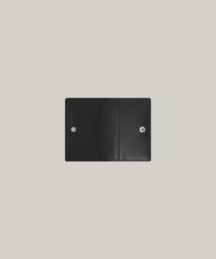 Selsop Hardware Bifold Card Wallet Black