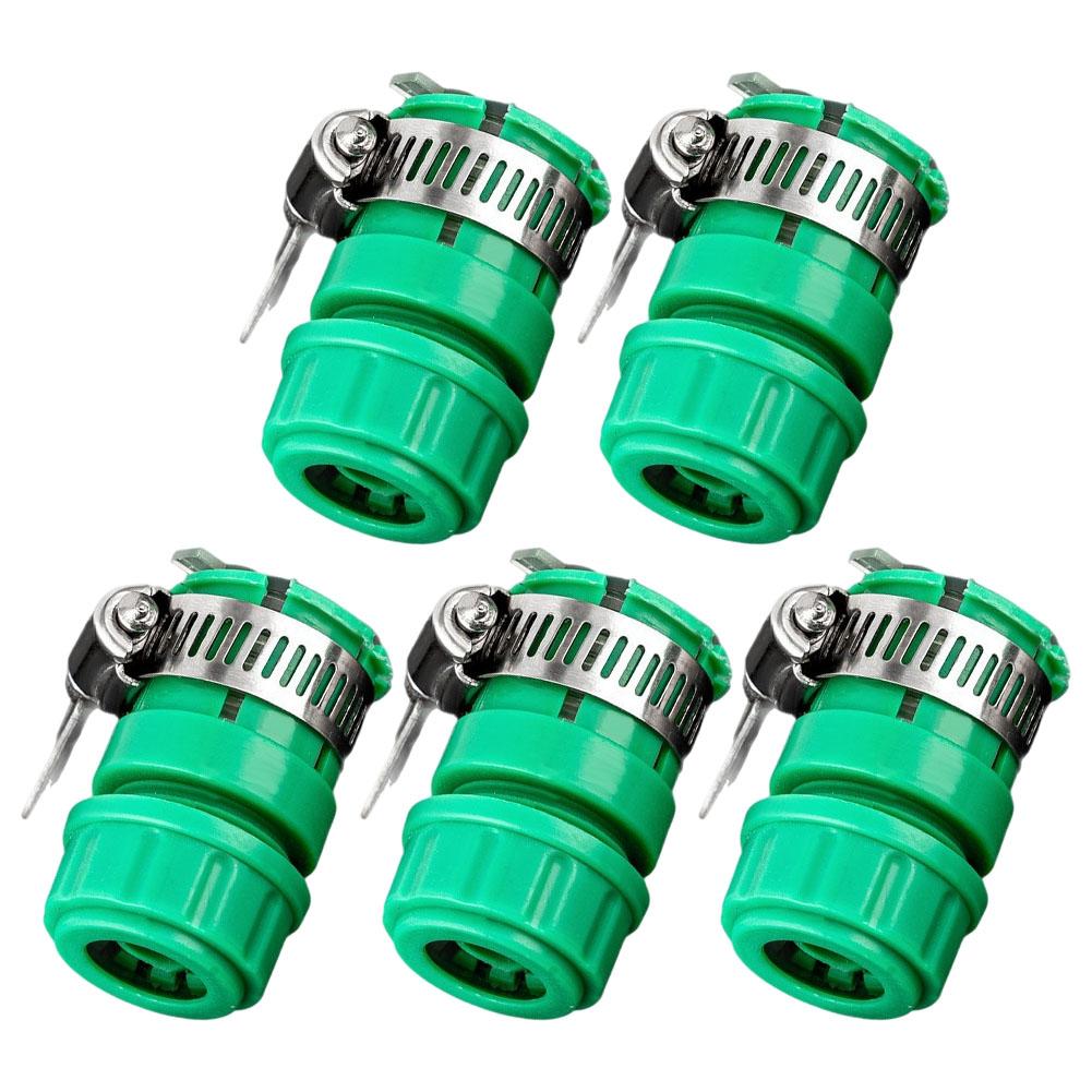 Green ABS Quick Connect Water Hose Faucet Adapter 1/2 3/4 Inch For Washing Machine Sink General Plumbing Connector