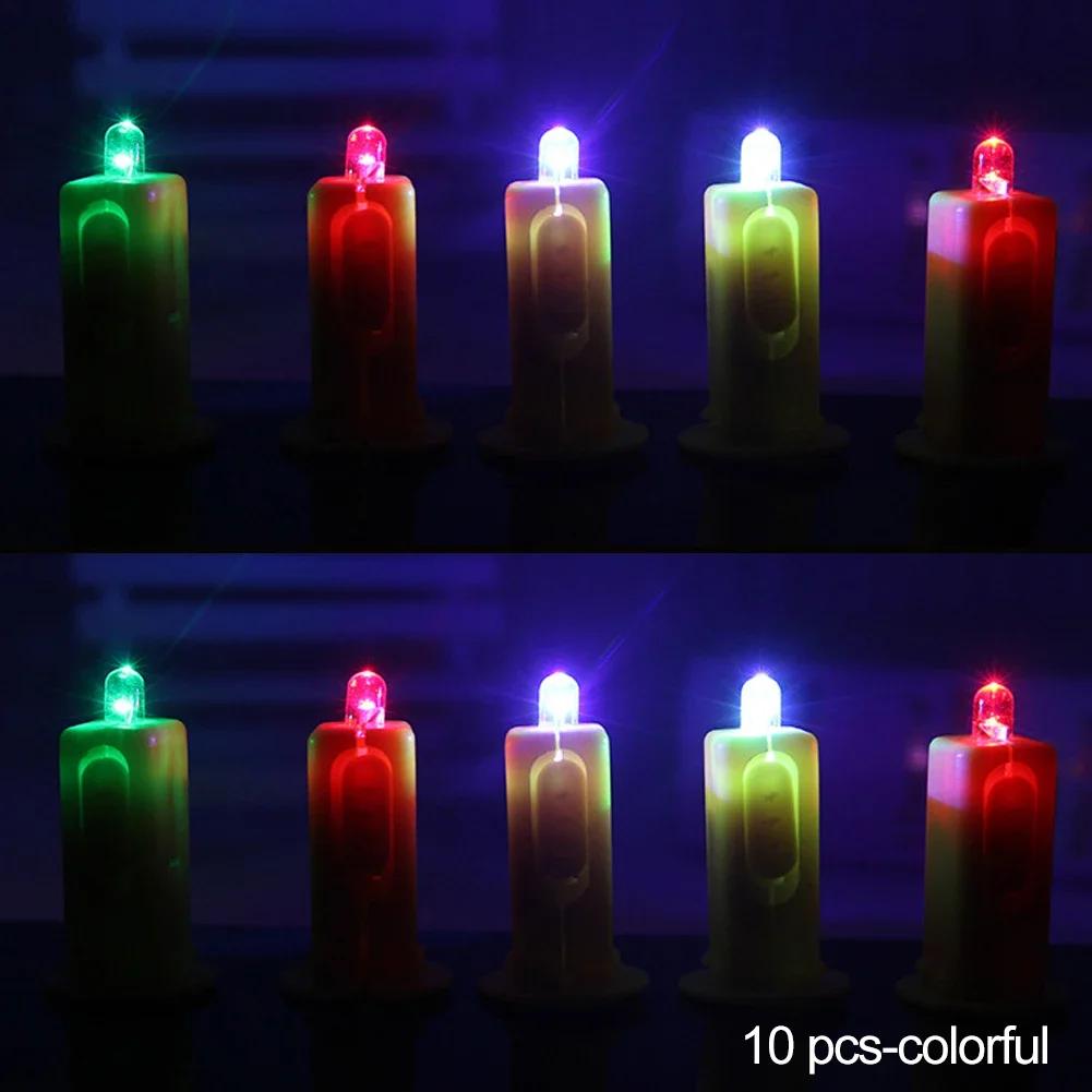 

Светодиодные бумажные фонарики, фитили, фонарики, воздушные шары, светодиодные лампы, электронные миниатюрные фонарики на батарейках, украшения для свадебной вечеринки 10pcs