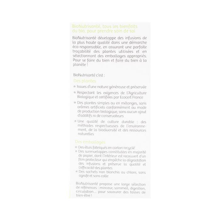 Vitavea - BioNutrisanté - Infusion Pure Détox - 20 Sachets