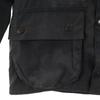 Barbour 3 Warrants Made in England wax Jacket L 10-11 Charcoal gray Kid's Used