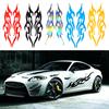 Auto Stickers Gemodificeerde Vlam Reflecterende Sticker Auto Buitenaccessoires Decals moto Carrosserie Decor Voiture Benodigdheden