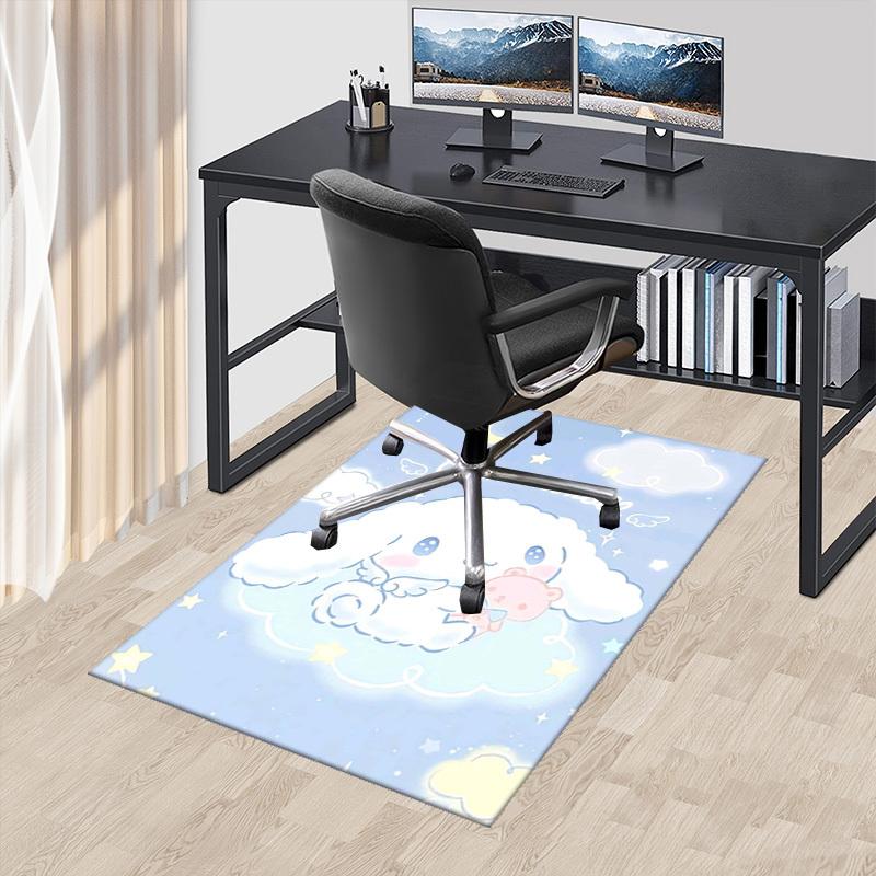

Cinnamonroll Anime Cartoon Design Chair Mat - Non-Slip Carpet for Office, Home Decor, Living Room, Bedroom, Game Room & Dormitory.E033 60cm by 90cm