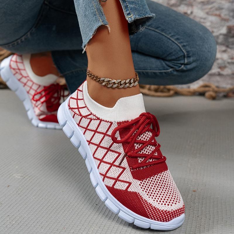 Thick-soled, Breathable, Versatile Casual Shoes, Fashionable Women's Student Sports Single Shoes