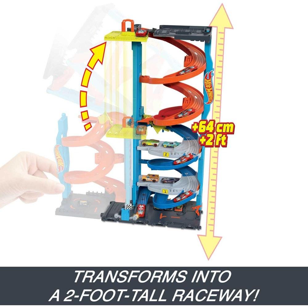 Hot Wheels Transforming Race Tower Playset