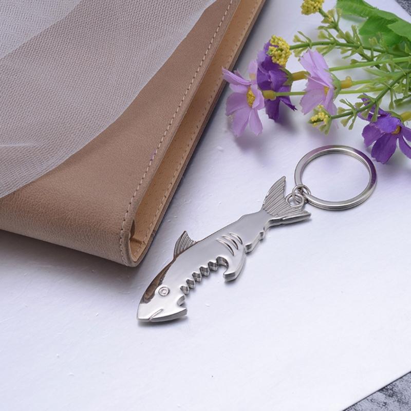 Bottle Opener with Keychain, Zinc Alloy Beer Opener Classic Mini Opener Durable Pocket Key Ring Bottle Opener Funny Gift