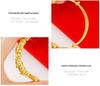 Elegant Chinese Style Electroplated Double Pixiu Bracelet - Women's Classic Luck-Turning Push-Pull Jewelry