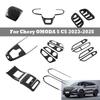 LHD RHD ABS Window Lift Switch Steering Wheel Gearbox Shift Air Vent Outlet Gear Head Cover For Chery Omoda 5 C5 2024 2025