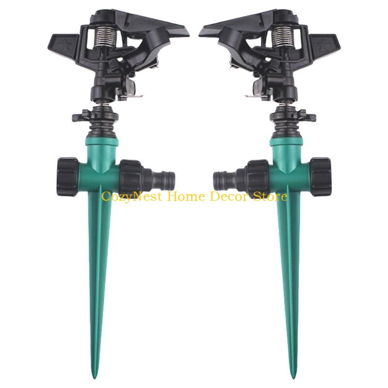 92MF Automatic Rotating Lawn Water Sprinkler with 360 Degree Rotation for Garden and Grass Irrigation Adjustable Efficient