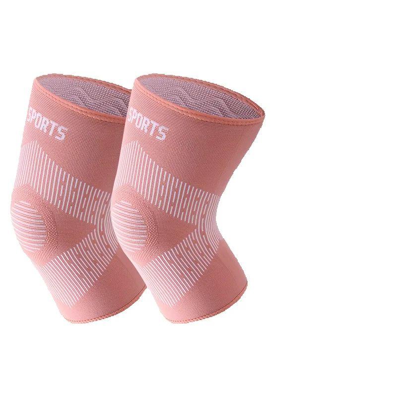 

1Pair Compression Knee Sleeves Breathable Non-Slip Anti-collision Running Basketball Knee Braces Fitness Cycling Joint Cover Pad S