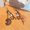 Yogodlns 1PC Braided Rope Bag Pendant Cute Pendant Cute Croissant Ins Bag Pendant Fashion Hanging Charm