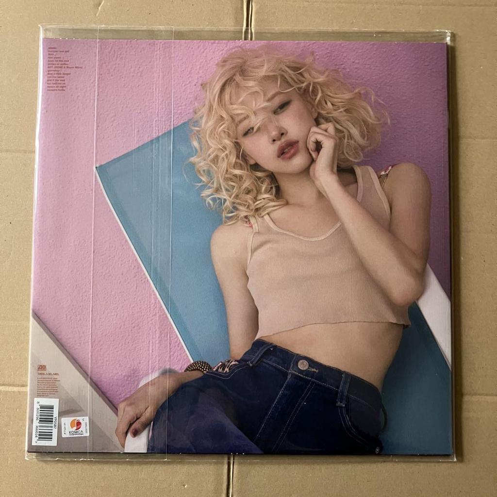 [USED] BLACKPINK Rosé rosie vinyl LP Red