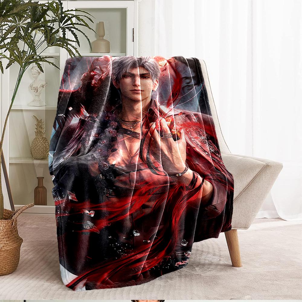 Love and Deepspace Theme Printed Blanket - Perfect for Couch, Bed, Travel & Outdoor Use | Machine Washable, Cozy & Durable.