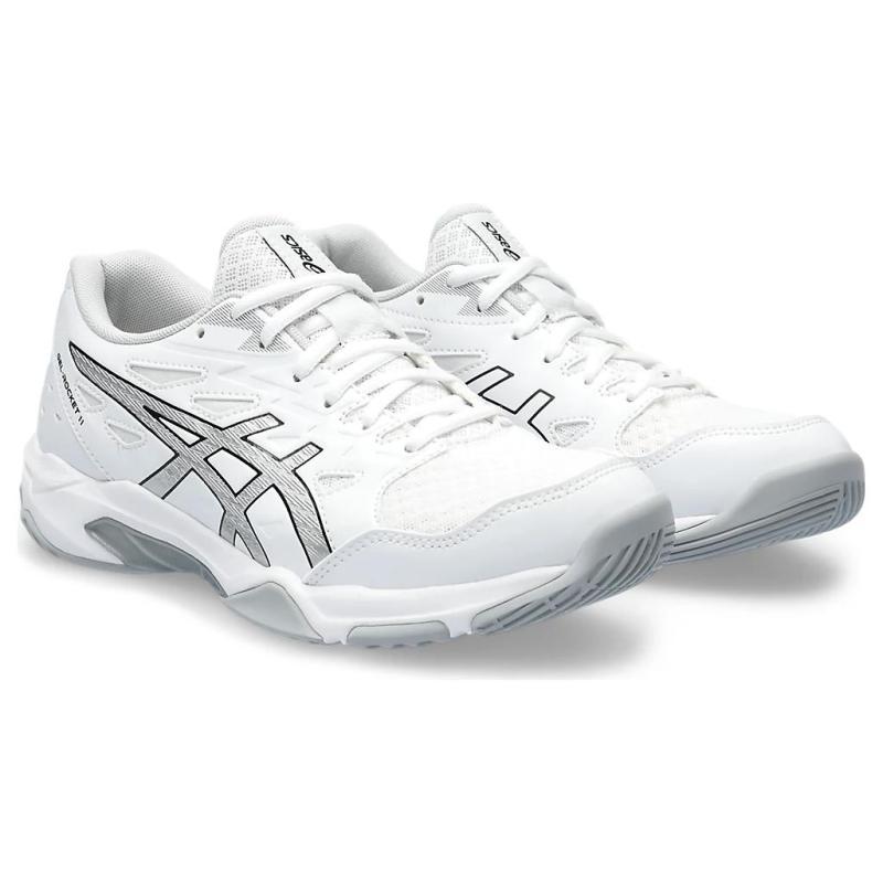 ASICS Gel Rocket 11 White Pure Silver Women's Sneakers 1072A093-101