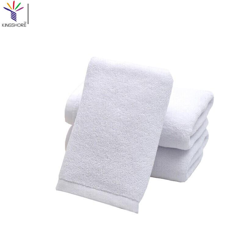 JinHao Pure White Cotton Towel